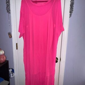 Dressed in LALA Pink Maxi Dress